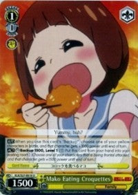 Mako Eating Croquettes (KLK/S27-E010 U) [KILL la KILL]