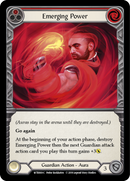 Emerging Power (Red) [WTR069-C] Alpha Print Rainbow Foil
