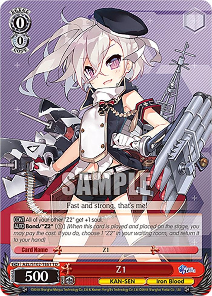 Z1 (AZL/S102-TE61 TD) [Azur Lane]