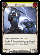 Overpower (Yellow) [U-WTR124] Unlimited Rainbow Foil
