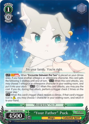 "Your Father" Puck (RZ/SE35-E10 R) [Re:ZERO: The Frozen Bond]