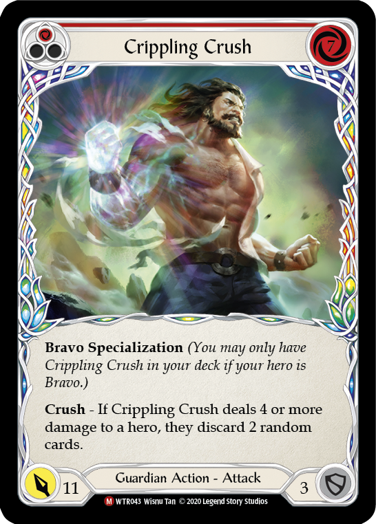 Crippling Crush [U-WTR043] Unlimited Rainbow Foil