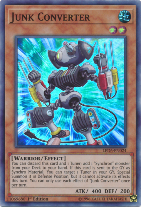 Junk Converter [LED6-EN024] Super Rare