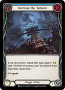 Increase the Tension (Blue) [CRU137] 1st Edition Rainbow Foil