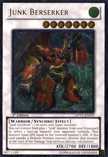 Junk Berserker [EXVC-EN037] Ghost Rare