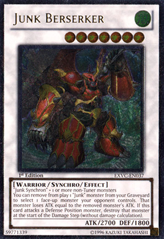 Junk Berserker [EXVC-EN037] Ghost Rare