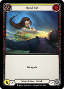 Head Jab (Yellow) [U-WTR099] Unlimited Rainbow Foil