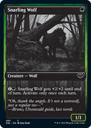 Snarling Wolf (486) [Innistrad: Double Feature]
