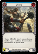 Disable (Blue) [U-WTR050] Unlimited Rainbow Foil