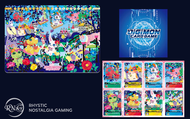 Digimon TCG: Playmat and Card Set 2 [PB-09] - Floral Fun