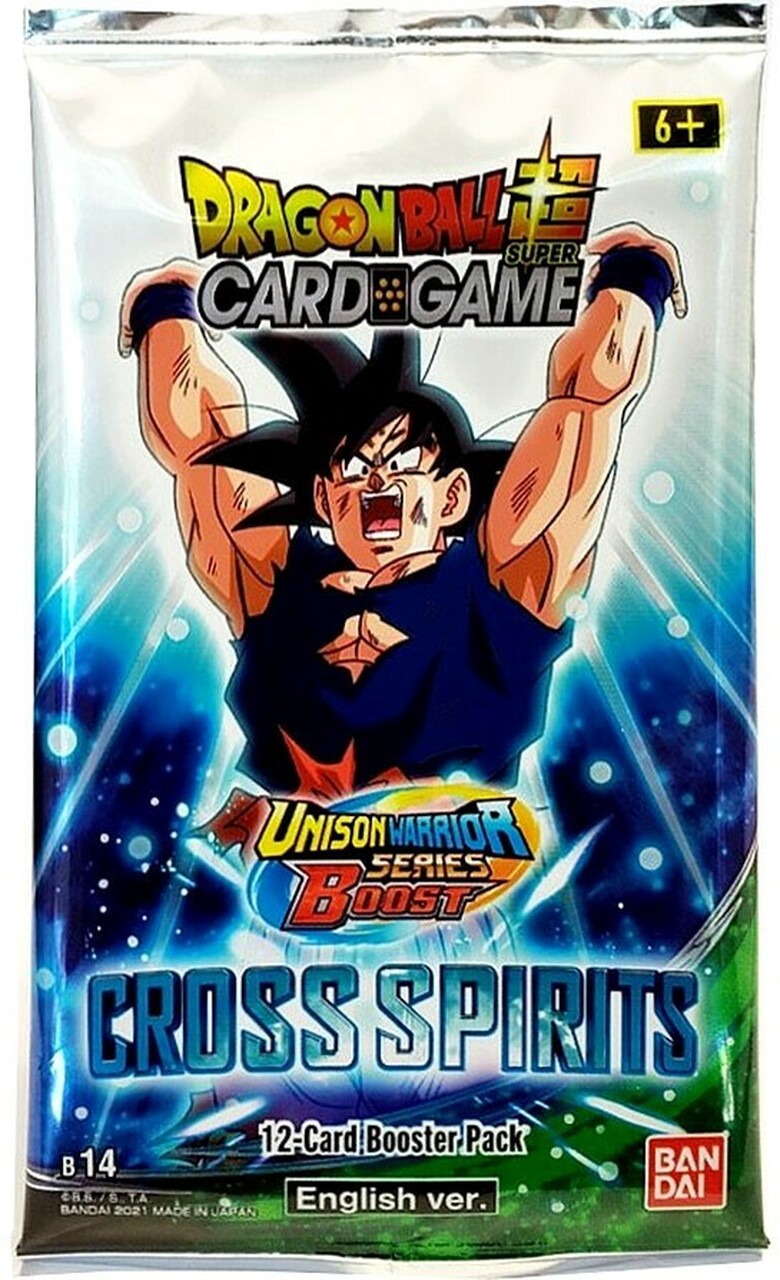 Unison Warrior Series BOOST: Cross Spirits [DBS-B14] - Booster Pack