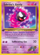 Sabrina's Gastly (97/132) [Gym Challenge 1st Edition]