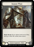 Ironrot Plate [U-WTR156] Unlimited Normal
