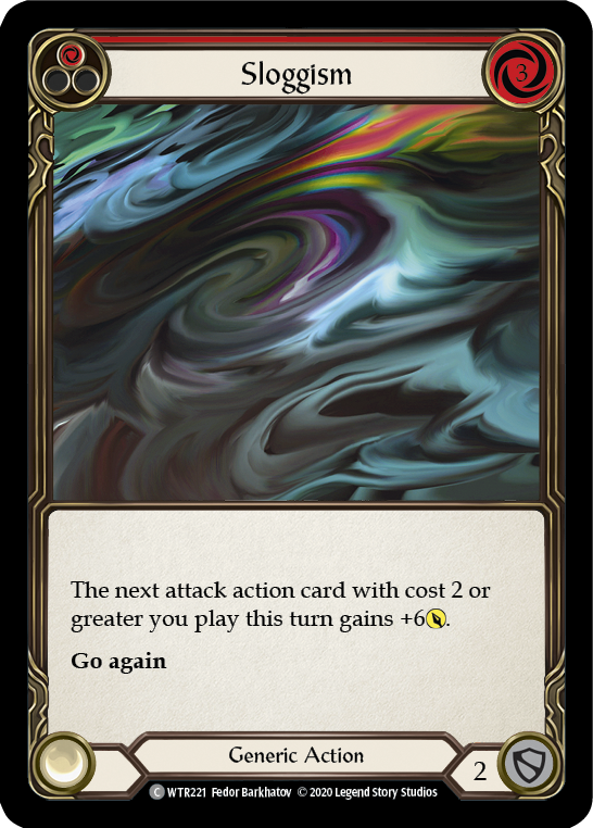 Sloggism (Red) [U-WTR221] Unlimited Rainbow Foil