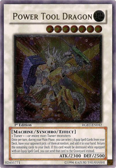 Power Tool Dragon [RGBT-EN042] Ghost Rare