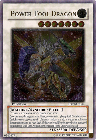 Power Tool Dragon [RGBT-EN042] Ghost Rare