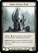 Helm of Isen's Peak [U-WTR042] Unlimited Rainbow Foil