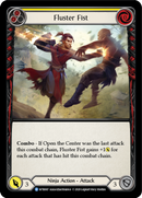 Fluster Fist (Yellow) [U-WTR087] Unlimited Rainbow Foil