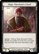 Hope Merchant's Hood [WTR151-C] Alpha Print Cold Foil