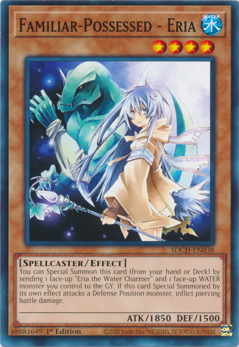 Familiar-Possessed - Eria (Alternate Art) [SDCH-EN038] Ultra Rare