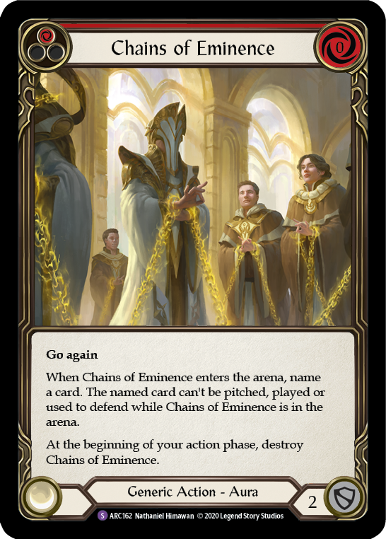 Chains of Eminence [U-ARC162] Unlimited Rainbow Foil