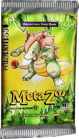 Metazoo TCG: Cryptid Nation Wilderness 1st Edition - Booster Pack