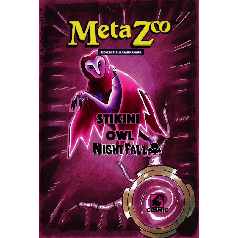 Metazoo TCG: Cryptid Nation Nightfall 1st Edition - Theme Deck